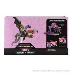 WizKids Dracohydra detailed sculpt: rich texture for immersive roleplay visuals.