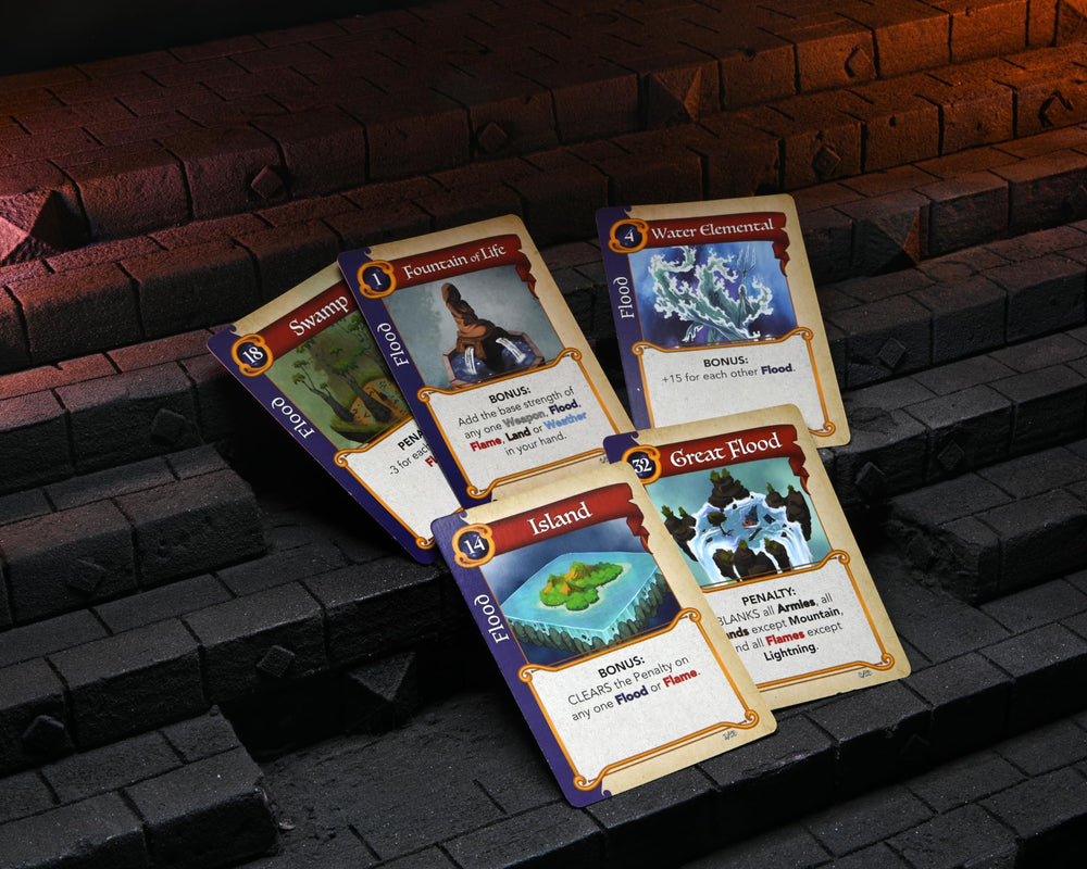WizKids Fantasy Realms table-top setup ready for quick sessions.