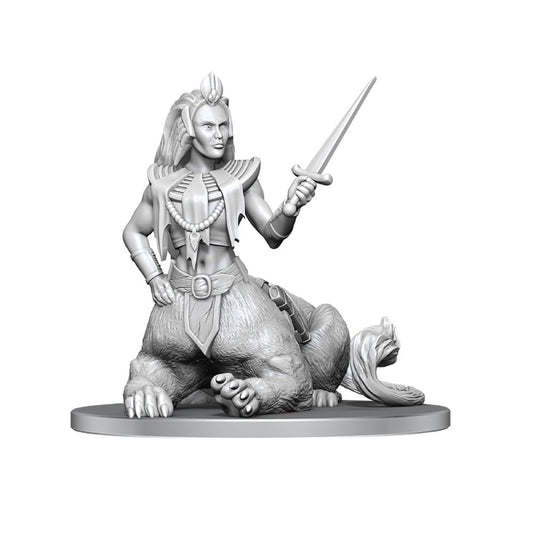 WizKids Lamia Nolzur’s base closeup, highlighting detailed base for posing and painting.