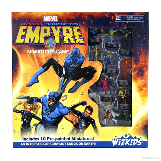 WizKids Marvel HeroClix Empyre Avengers figure close-up for display and gameplay