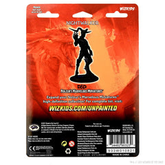 WizKids Nightwalker miniature back view showing detailed robe.