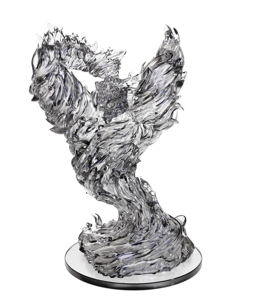 WizKids Nolzur's Animated Fire Breath miniature, front view, ready for painting and tabletop use