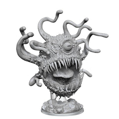 WizKids Nolzur's Beholder Variant mini, primed and ready to paint for tabletop adventures.