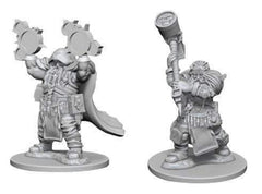 Nolzurs dwarf barbarian miniature on a 25mm thin base for stable display and painting.