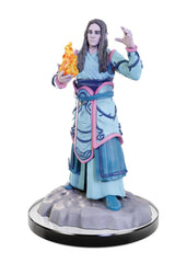 WizKids Nolzur's Elf Wizard detailed sculpt for dynamic spellcasting poses.