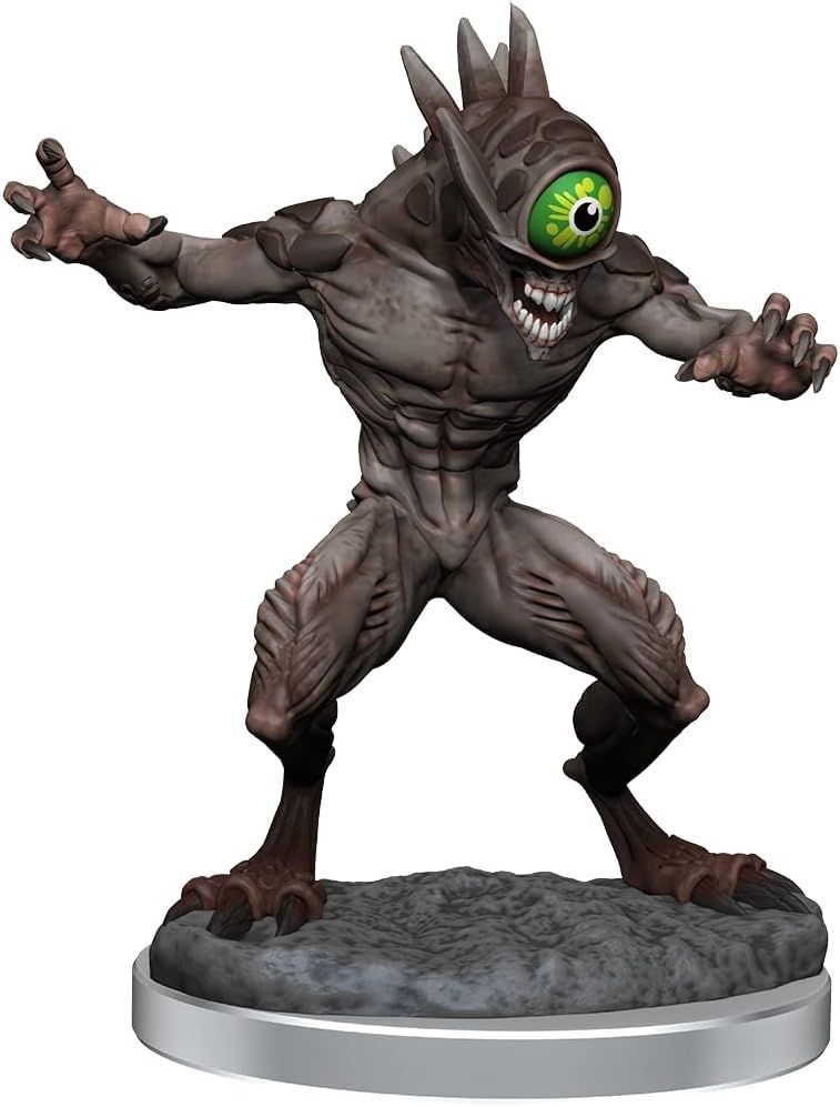 WizKids Nothics packaging view shows unpainted miniature set for painting and collection