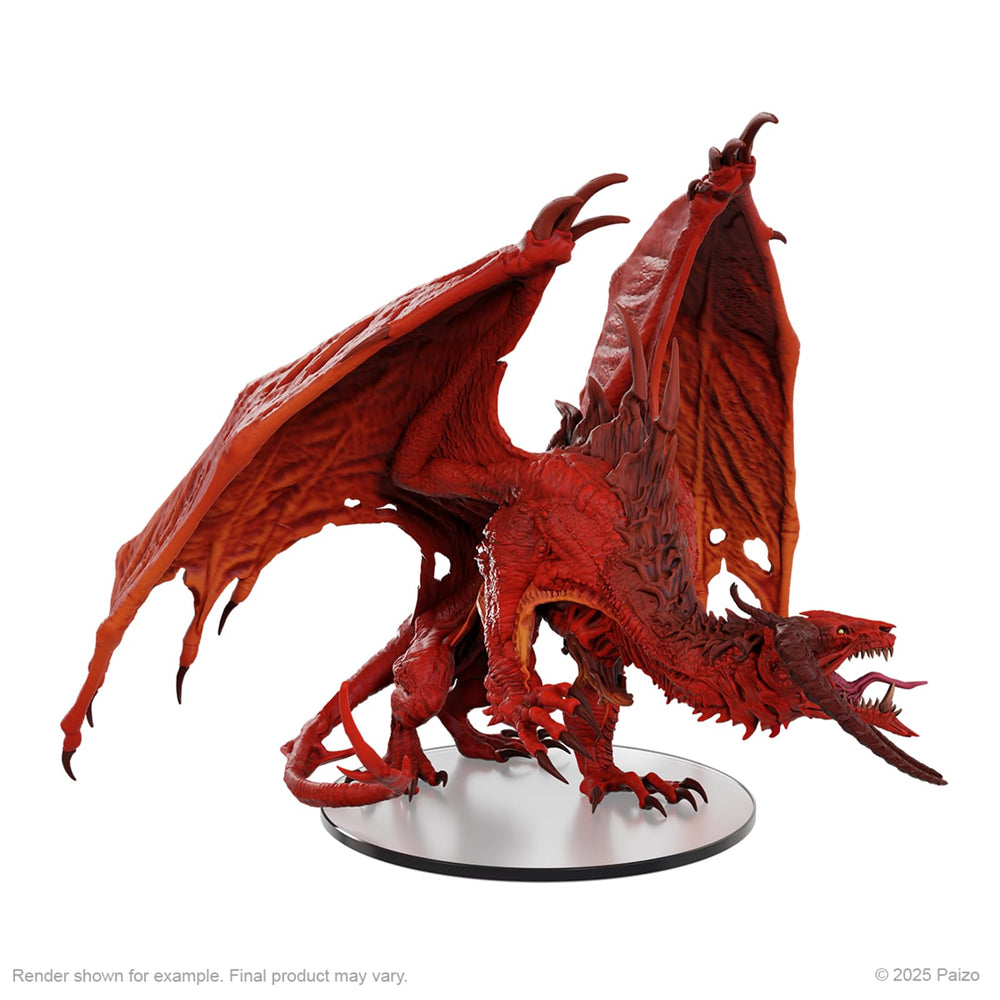 WizKids Diabolic Dragon pre-painted figure ready for display or play.