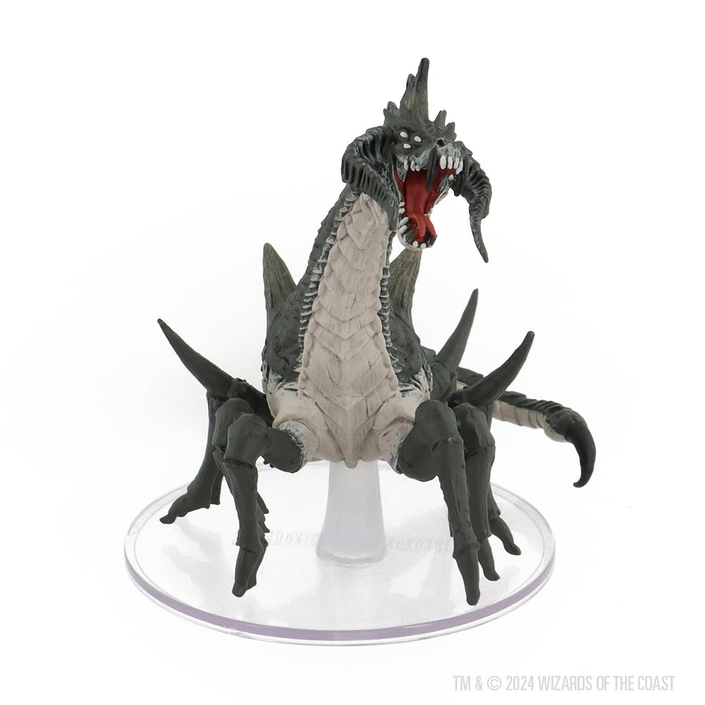 Close-up of WizKids Spiderdragon showing detailed scales and paint