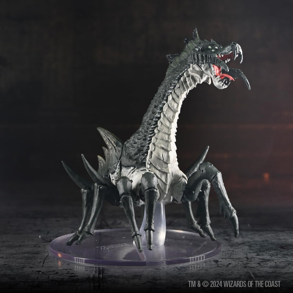 Vibrant WizKids Spiderdragon paint highlights on scales and wings