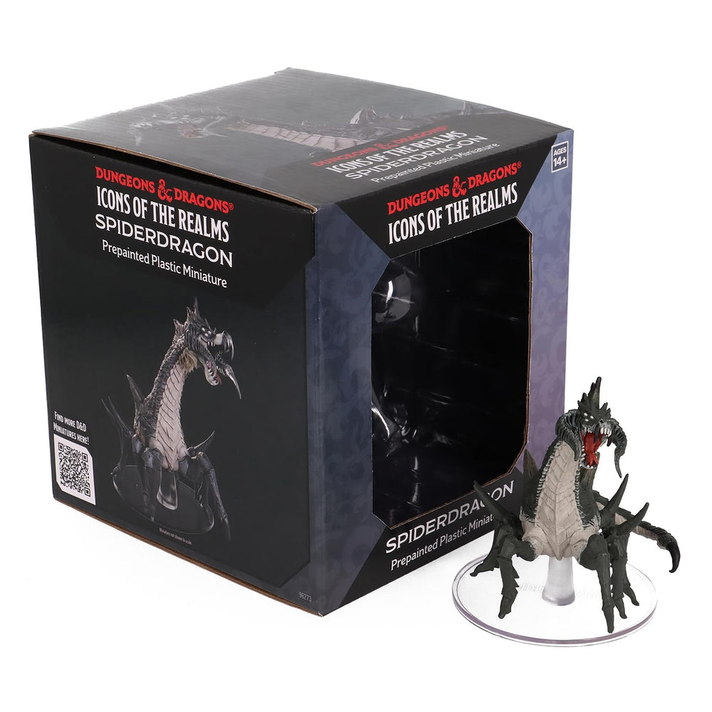 WizKids Spiderdragon boxed miniature front view for tabletop battles