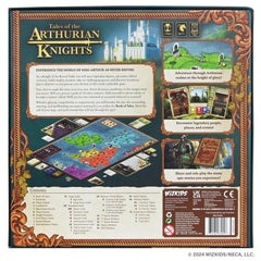 WizKids Tales of The Arthurian Knights Book of Tales open for storytelling.