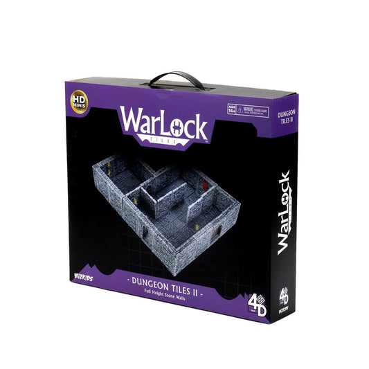 WizKids Warlock Tiles modular grid system enables seamless dungeon layouts.