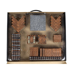 WizKids Warlock Tiles base Town and Village II clip-system assembly for quick setup