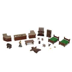 WizKids Warlock Tiles bear-skin rug adds cozy warmth to tavern corners.