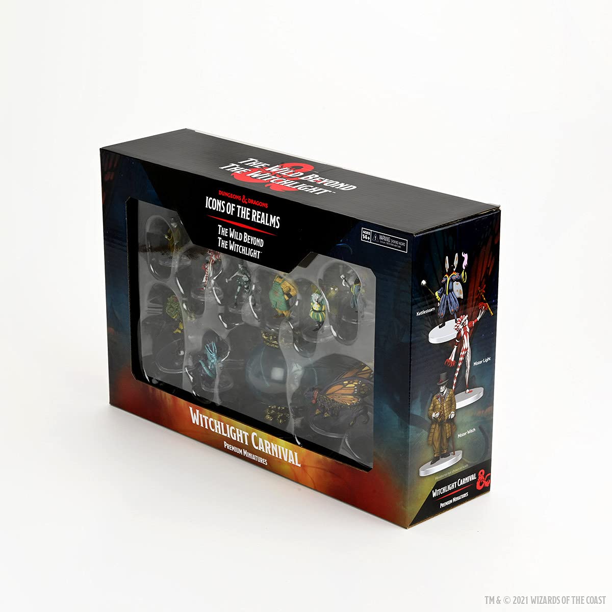 WizKids Candlefoot figure with vivid color enhances roleplay moments.