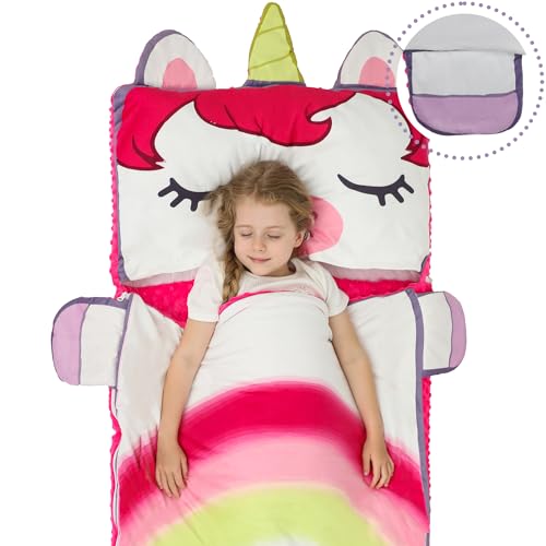 Wizland portable nap roll doubles as a mat or pillow.
