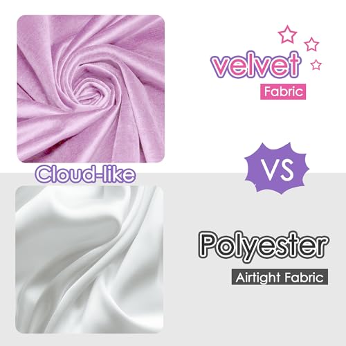 Wizland soft-flannel material delivers gentle warmth for playtime naps.
