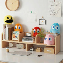 WjcnPac-Man 6-inch Pac-Man ghost plush perfect for birthday gifts and displays.
