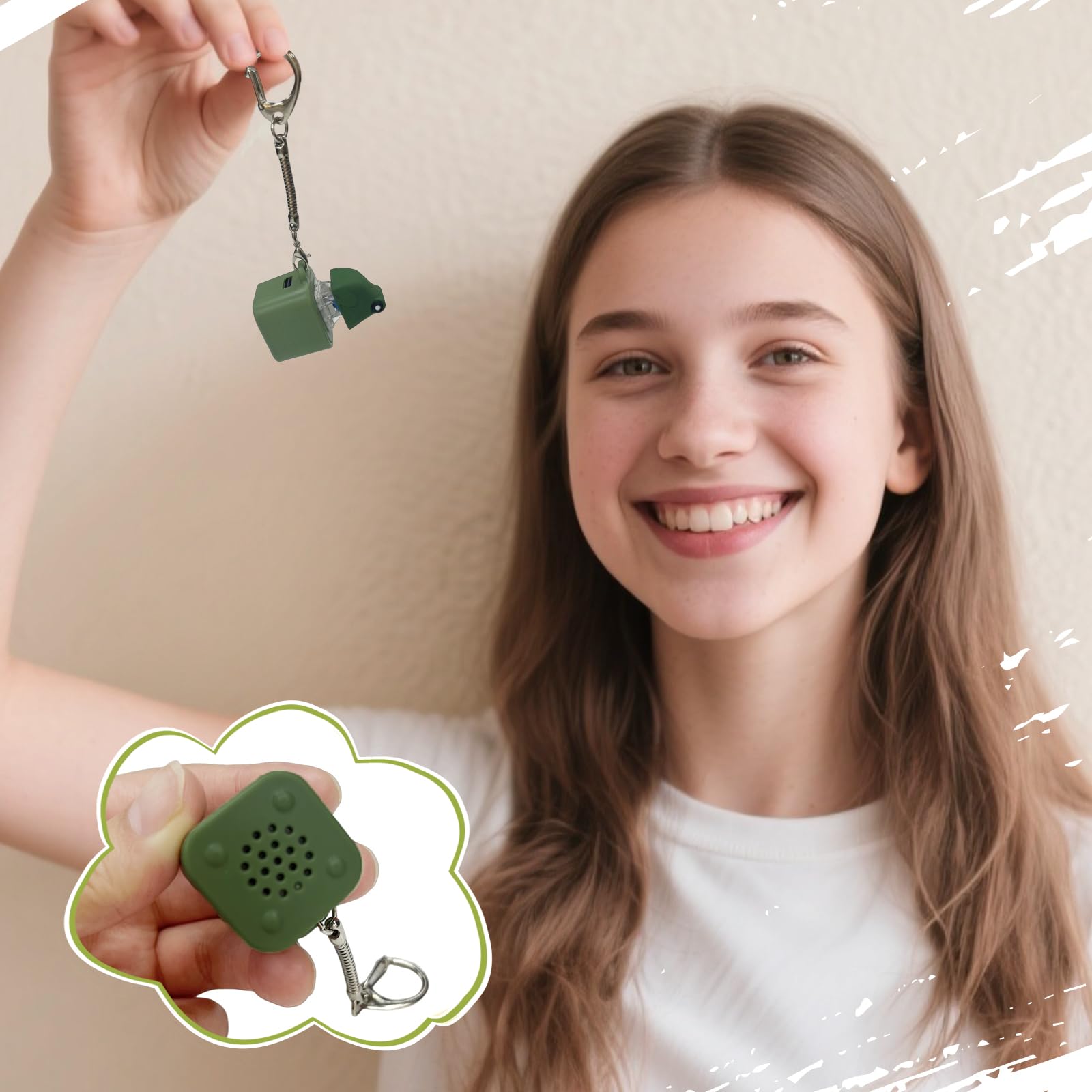 WJOVK Frog fidget on-the-go suitable for work or school