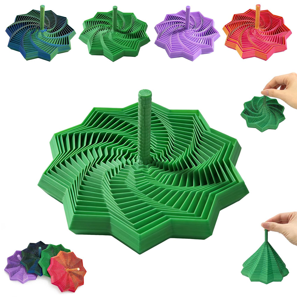 WJOVK sensory star with honeycomb spin for calming focus.