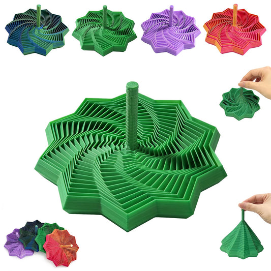 WJOVK sensory star with honeycomb spin for calming focus.
