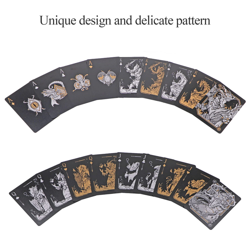 WJPC frosted texture provides grip and smooth shuffling.