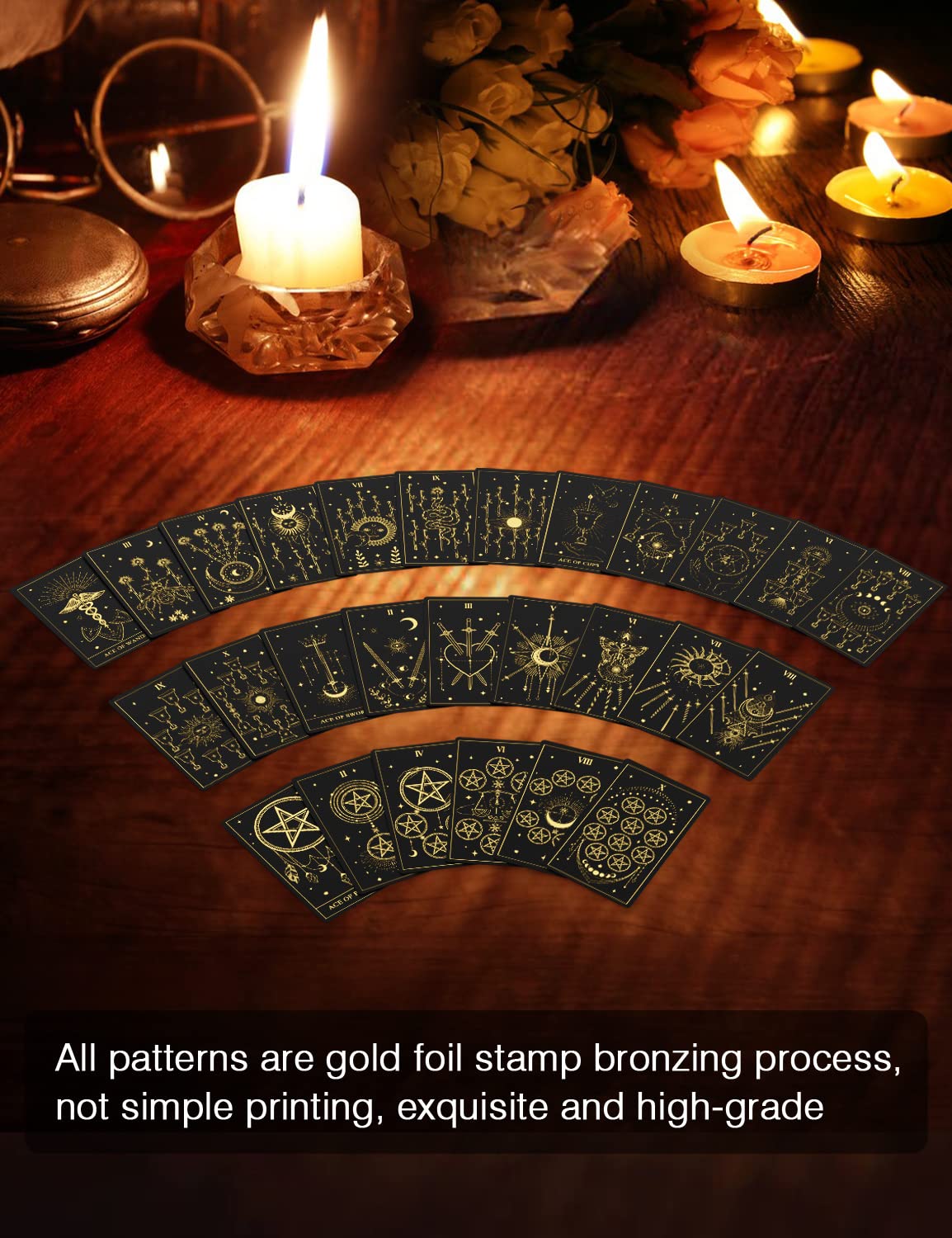 WJPC tarot guide book with 99 pages for practical layouts