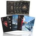 WJPC Warrior playing cards on embossed 300g stock for premium grip