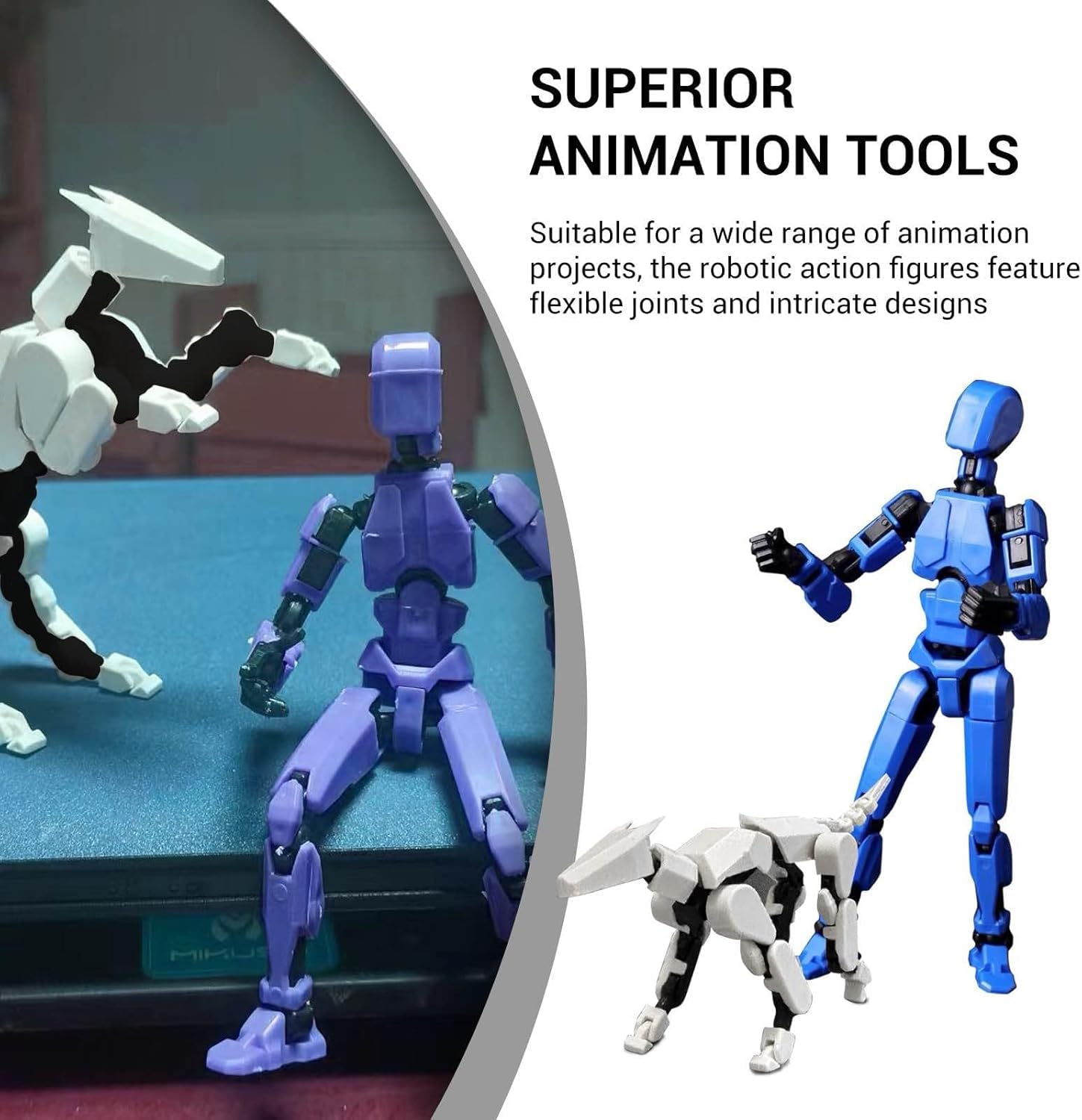 WKSBBTS T13 blue-yellow figure enhances vibrant display and imaginative play.