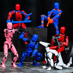 WKSBBTS T13 six-pack figures assembled for dynamic poseability and gift-ready packaging.