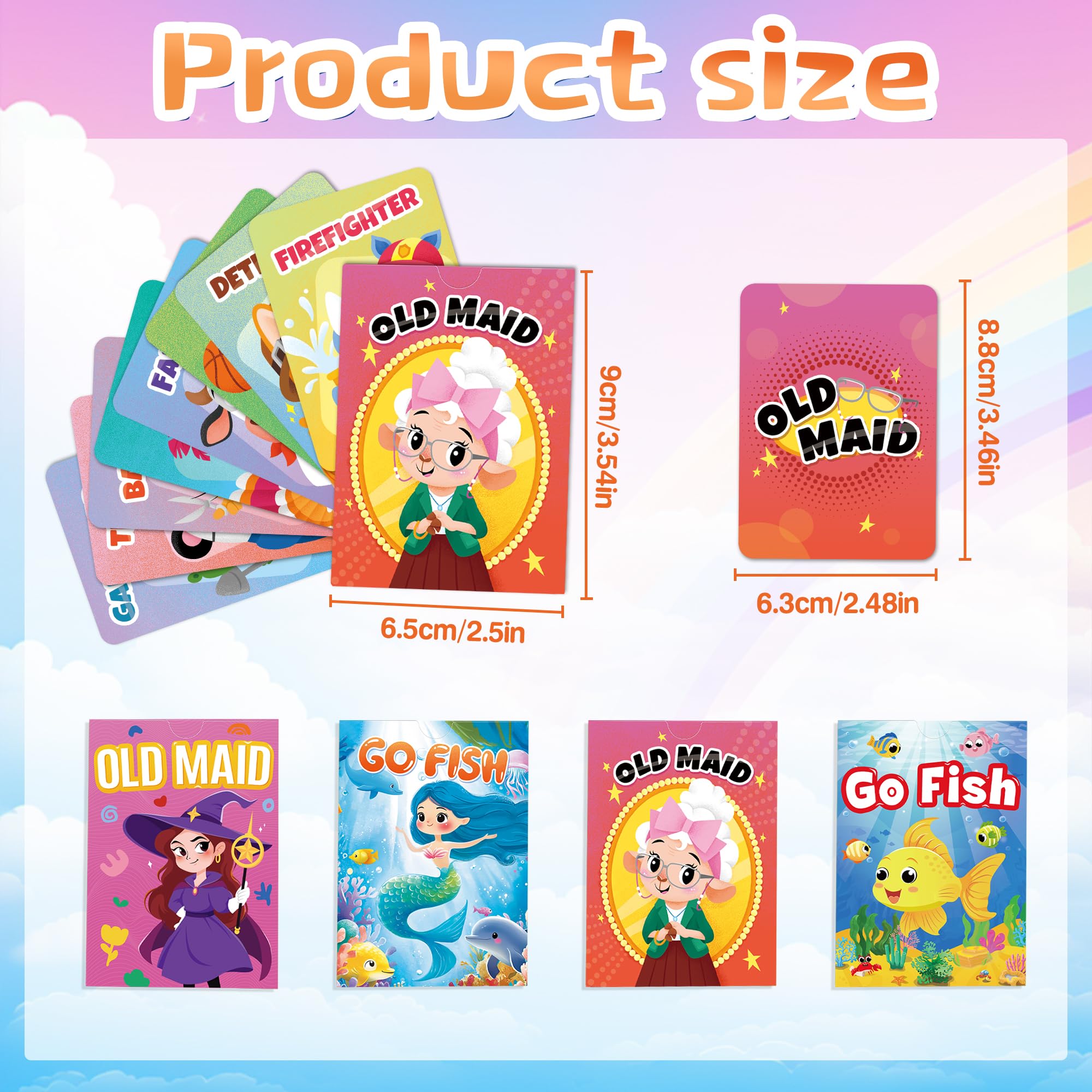 Wkchxd Old Maid career-deck featuring diverse professions for conversation-stimulating play.