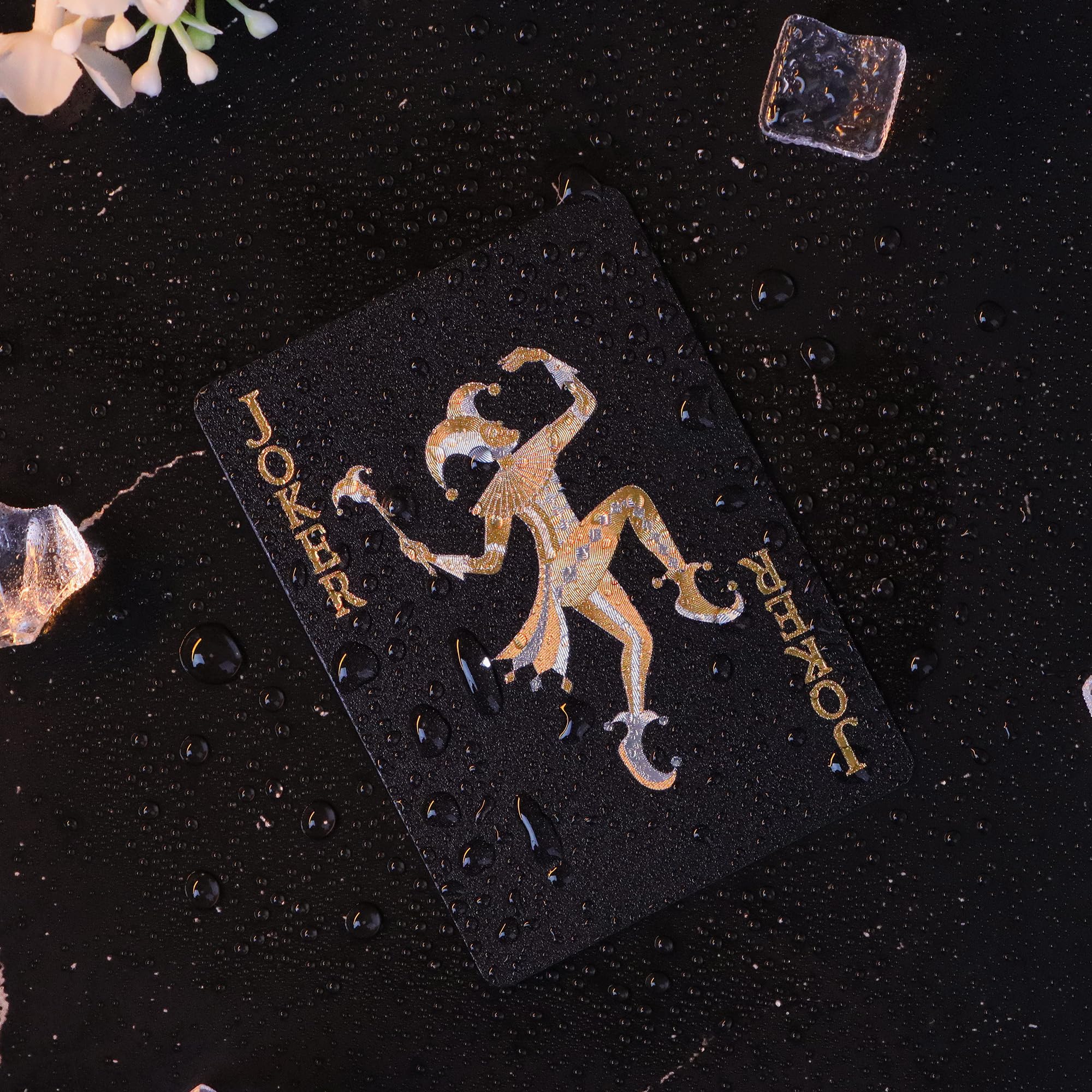 Wkchxd plastic waterproof playing cards resist wear in outdoor settings