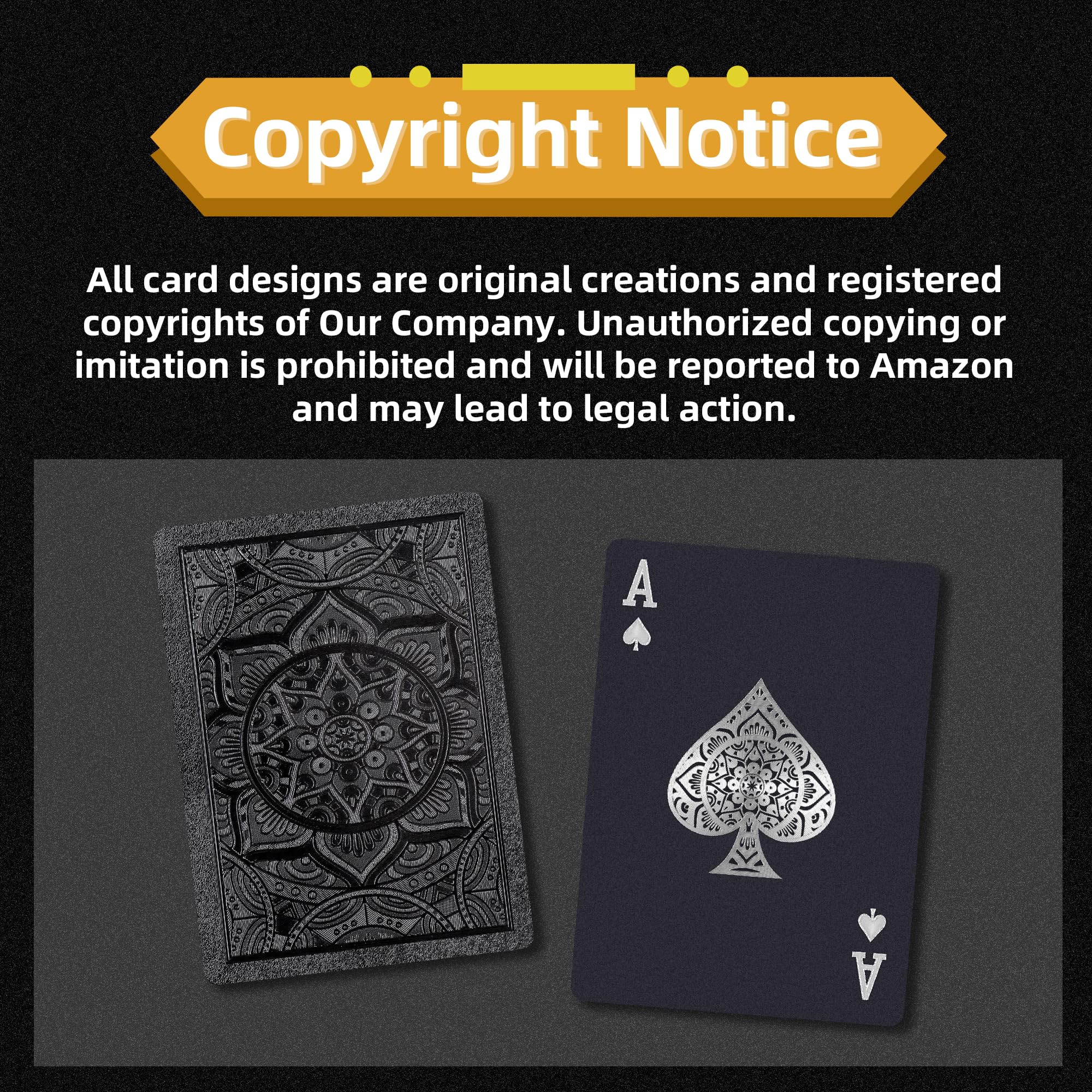 Wkchxd standard poker size cards with easy-to-read indexes.