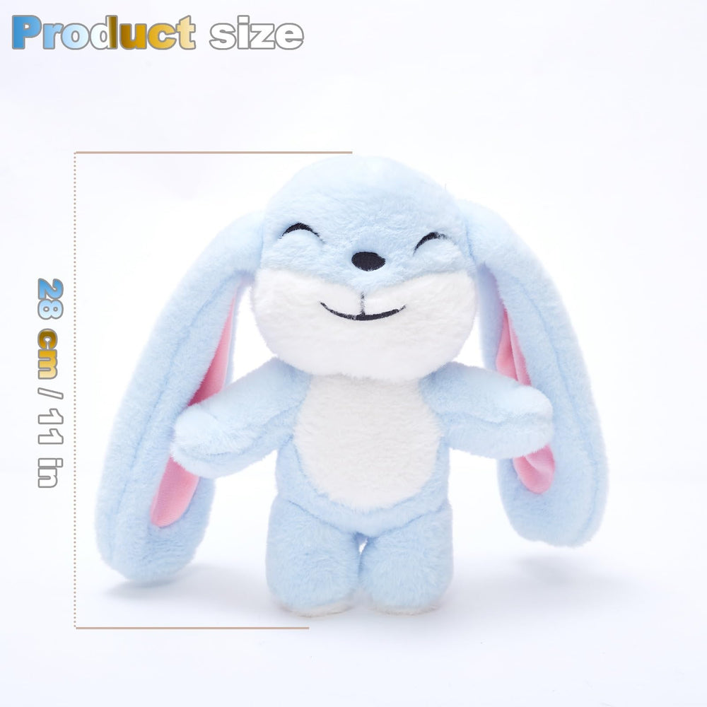 WLSUNYAO Bunny Plush with two expressions to show mood and personality.