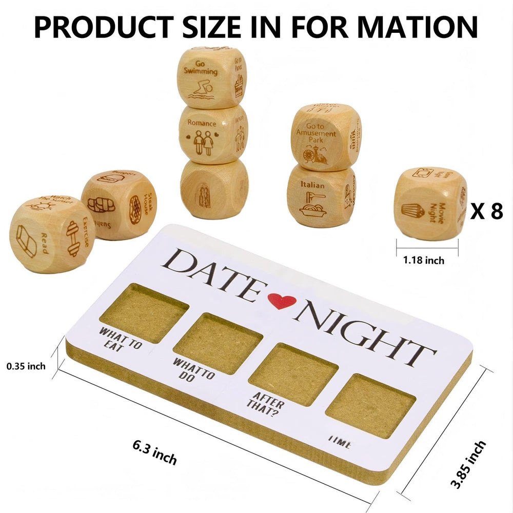 WLHAG Travel-friendly Dice Case for on-the-go dating ideas.