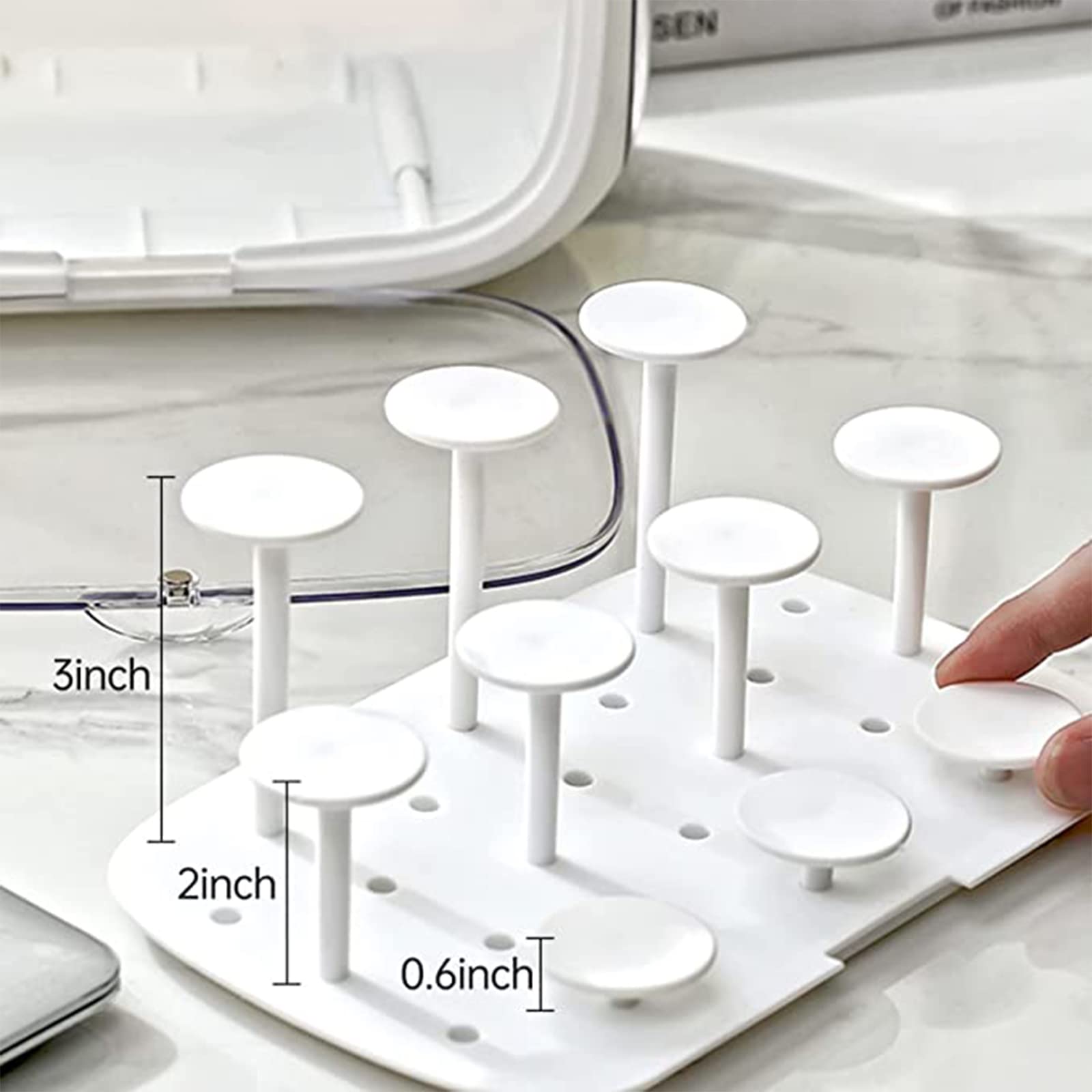 WMM stackable magnetic door keeps contents secure and accessible.