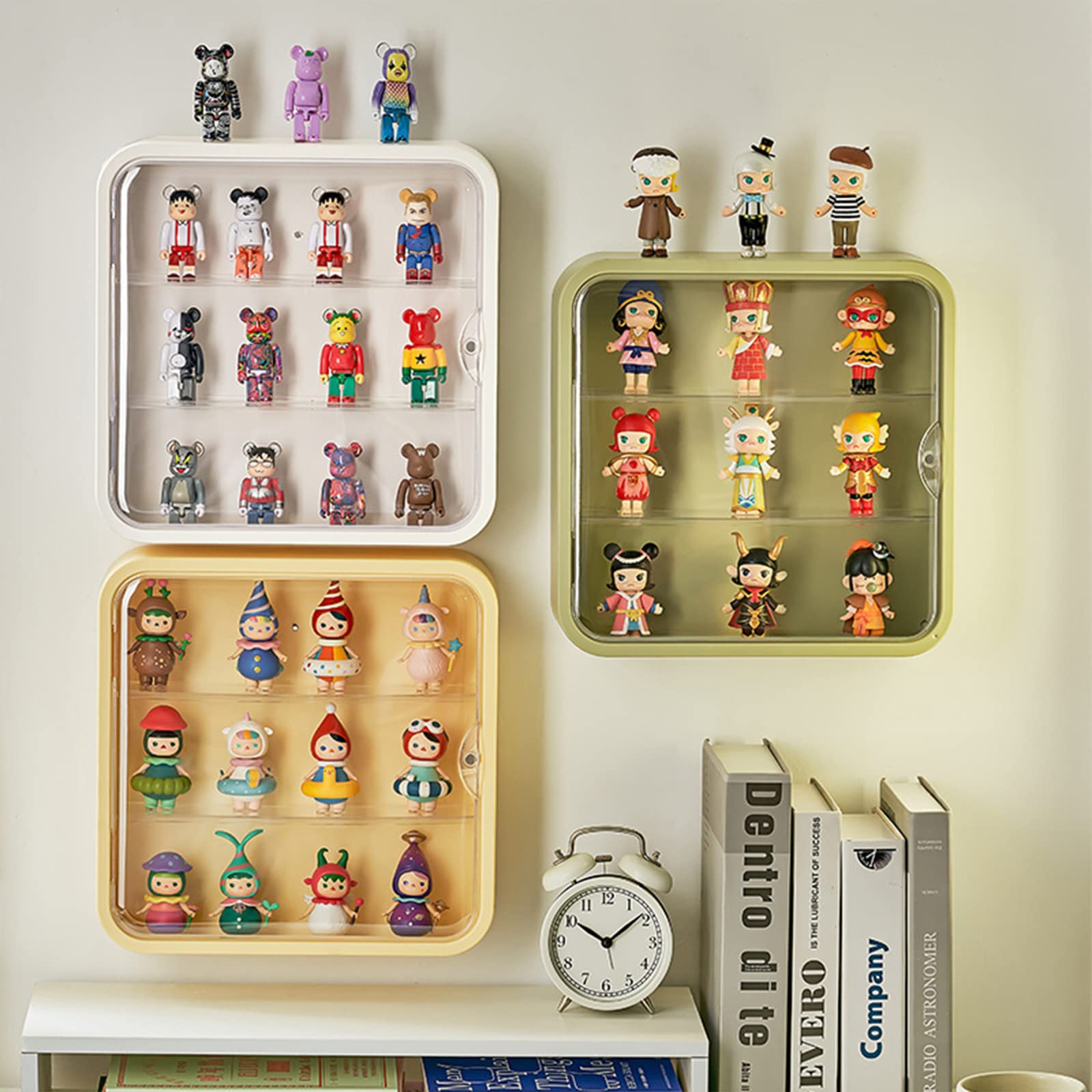 WMM easy wall-stick installation, trackless stickers avoid punching.