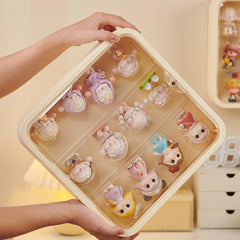 WMM versatile cream display case for table or wall mounting