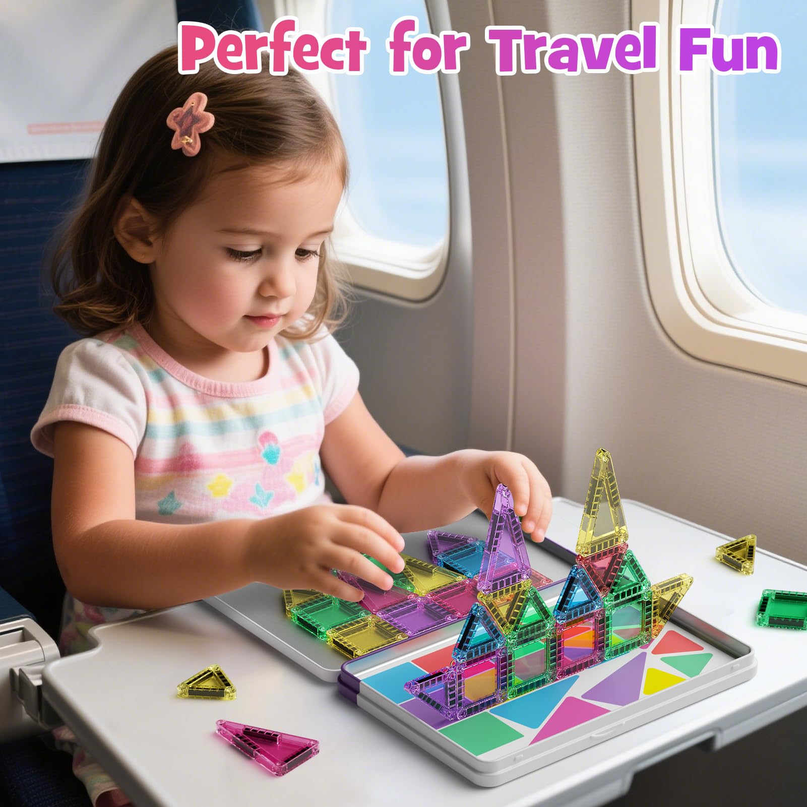 Colorful WMXDU tiles with vibrant pieces for engaging play and color recognition