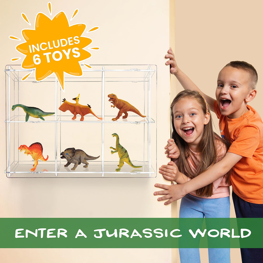 W&O Dinosaur Discovery tent offers a spacious interior for shared adventures.