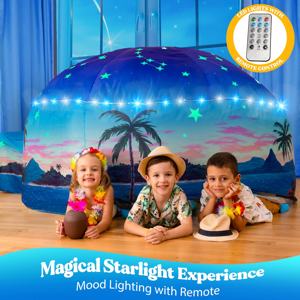 W&O Starlit Oasis inflates in seconds for quick setup