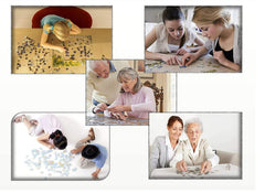 Wobehsk Easter Egg Puzzle in progress invites relaxation