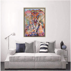 Wobehsk elephant puzzle used by family for collaborative time