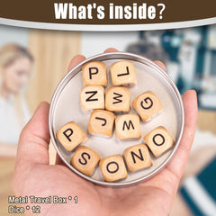 WodGod Crossword Game dice-rolling-action delivering satisfying tactile feedback
