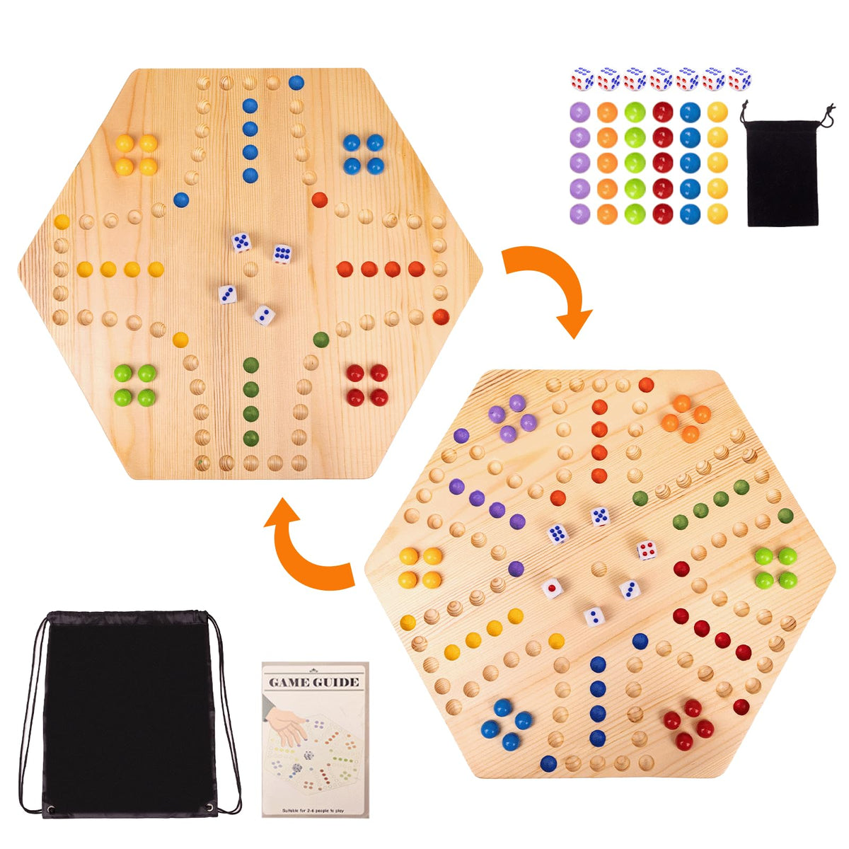 WodGod Marble Board Game setup ready for quick family play