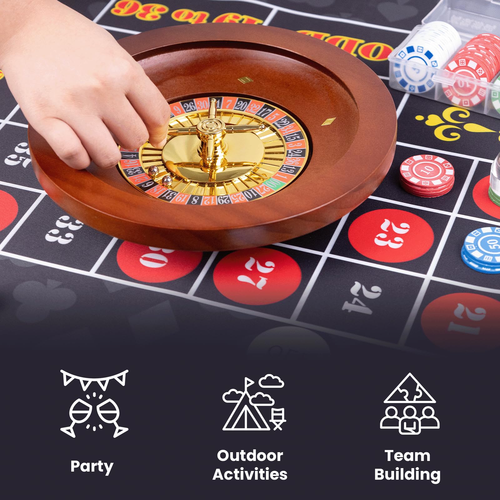 WodGod party game set ideal for gatherings and celebrations