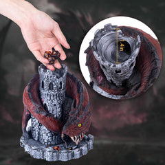WodGod Premium resin dice tower enhances durability and detail.