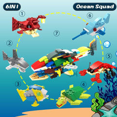 WODMAZ lobster building block for hands-on sea adventures.