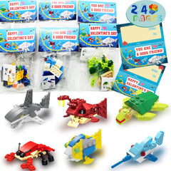 WODMAZ sea animal 6-in-1 building blocks set designed for imaginative ocean play.