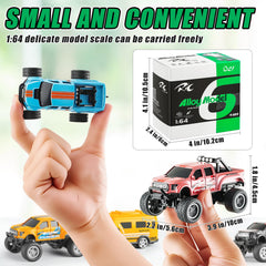 WOHEIHEI six-color trailer set in orange, blue, red, pink, white, black